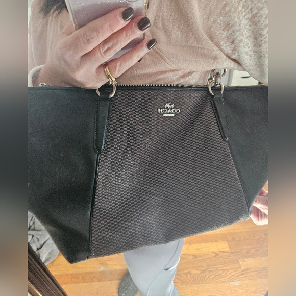 Coach Black and Brown Women's Tote Bag - Picture 2 of 16